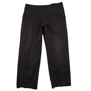 Vintage Y2K Gap Loose Fit Baggy Skater Grunge Gray Chino Pants Size Men's 36x32